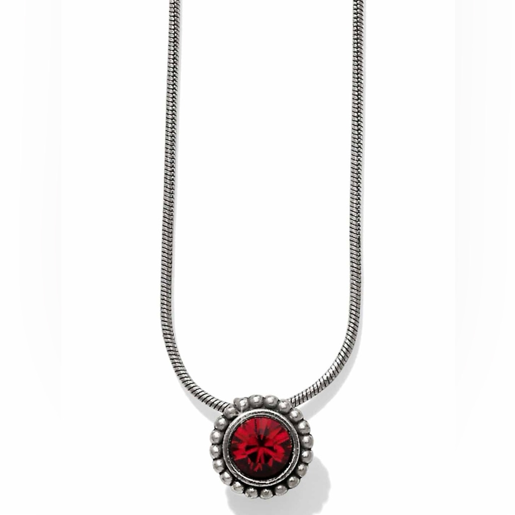 Brighton Twinkle Necklace Garnet Nwt 42$